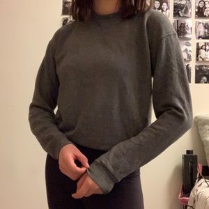 John Galt (Brandy Melville) grey crew pullover
